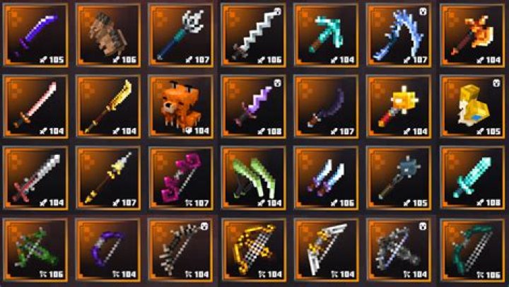 All Unique Items in Minecraft Dungeons