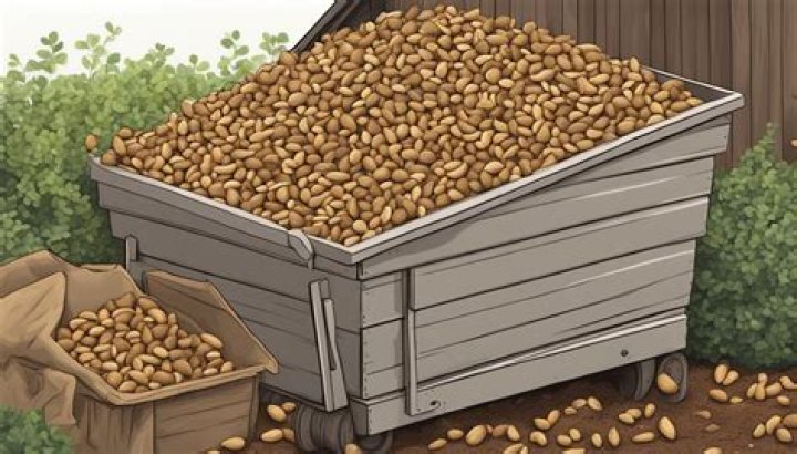 Can nut shells go in compost? |