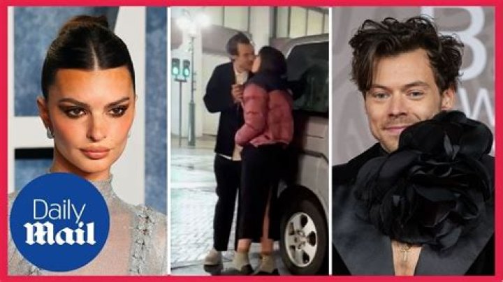 Emily Ratajkowski On Harry Styles Kissing Video ·