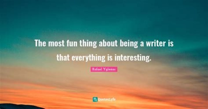 Everything About The Writer |