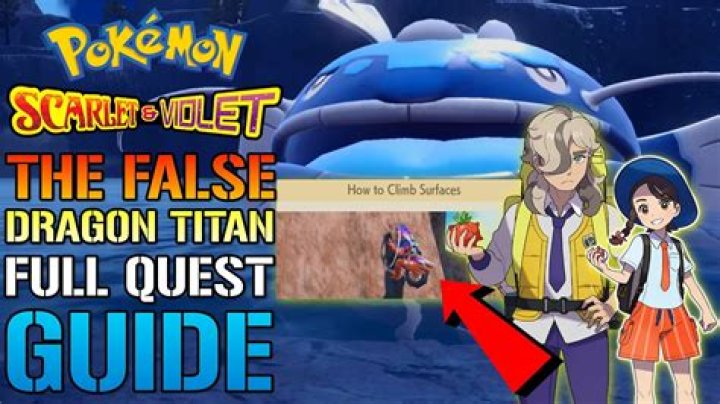 False Dragon Titan - Pokemon Scarlet and Violet Guide