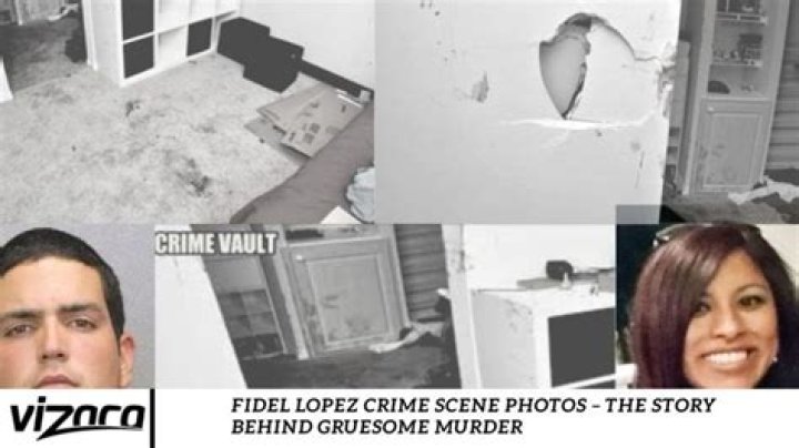Fidel Lopez Crime Scene Photos The Story Behind Gruesome Murder |