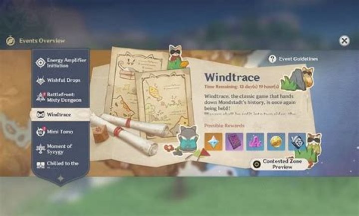 Genshin Impact: Windtrace Event Guide