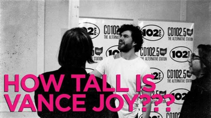 How tall is Vance Joy |