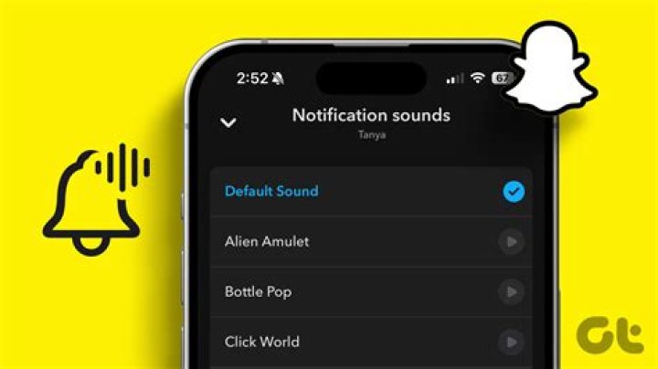 How to change your Snapchat notification sounds