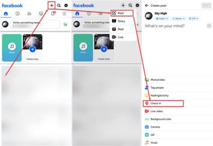 How to check in on Facebook from a desktop or mobile device