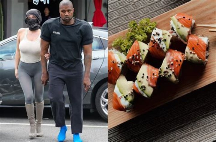 Kanye West's Throws Birthday Party, Serves Sushi Off Models