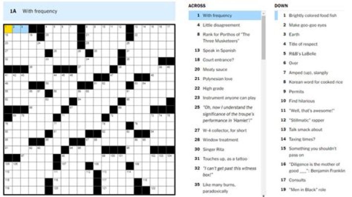 Knowing expressions? crossword clue answer