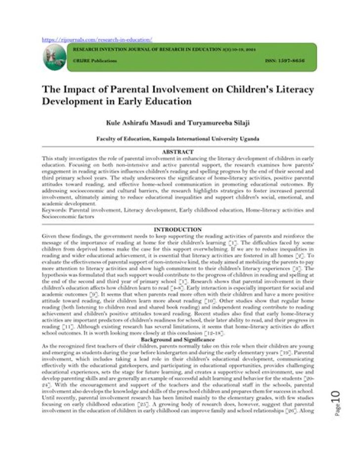 Legacy, Resilience, And The Impact Of Parental Influence