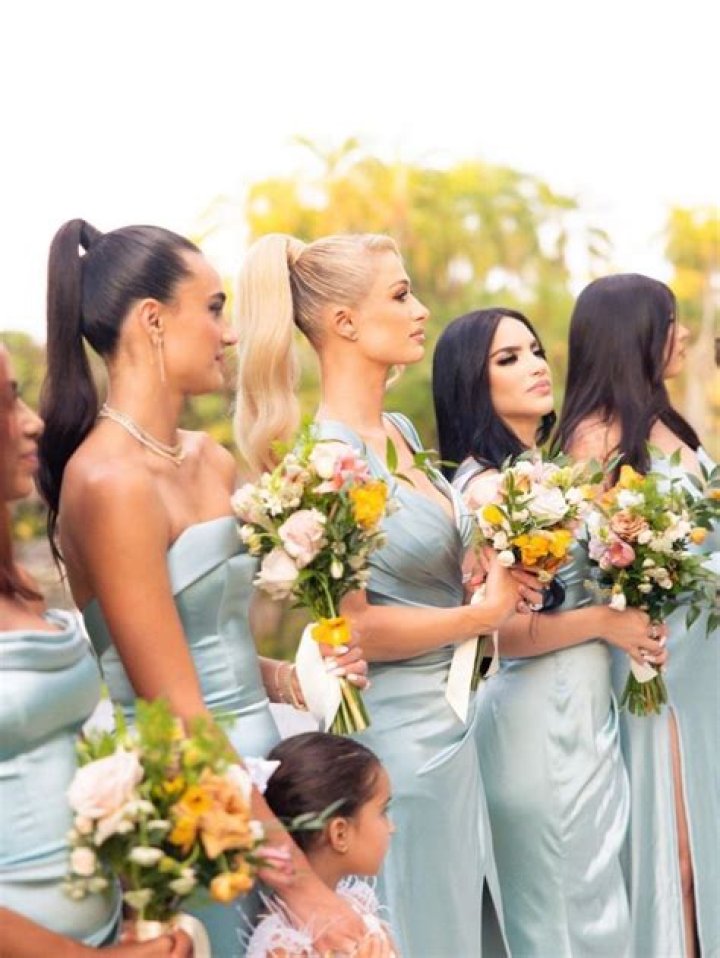 Paris Hilton Serves as a Bridesmaid in YouTuber Lele Pons' Wedding: See Her Tracksuit Throwback Look