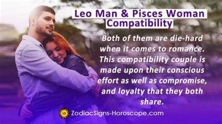Pisces Woman And Leo Man