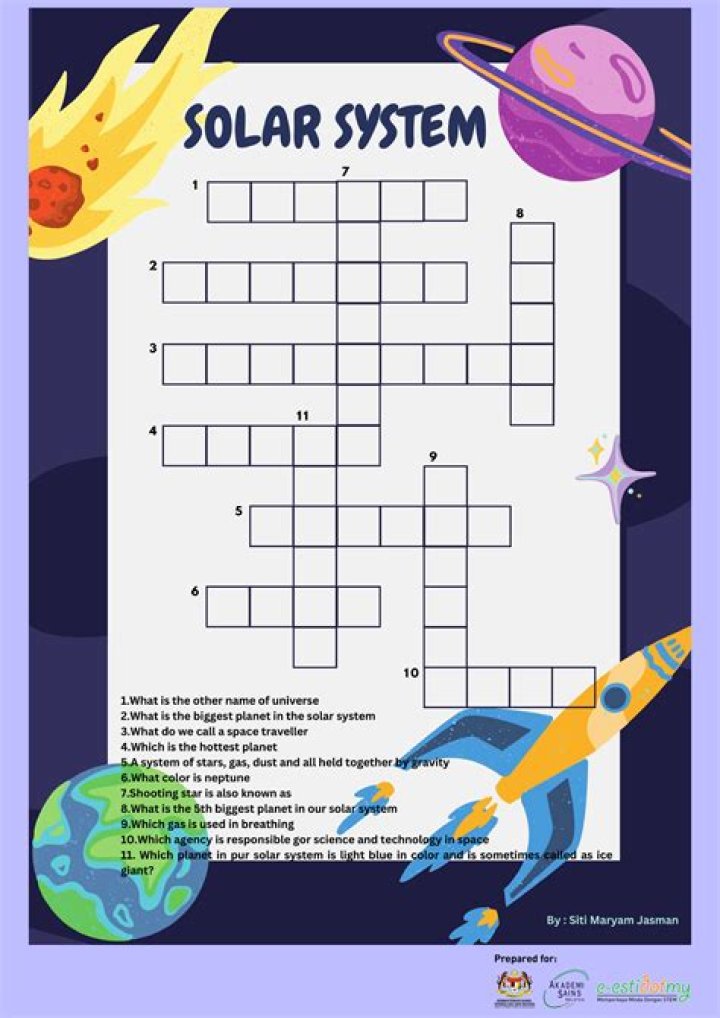 Space prefix with "nomy" or "physics" crossword clue answer