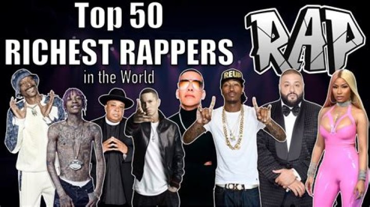 Top 50 Richest Rappers ·