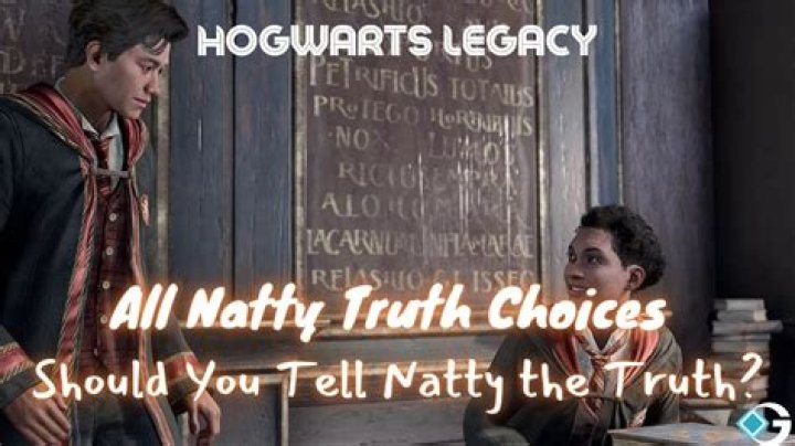 WeBlogy | Hogwarts Legacy: All Natty Truth Choices