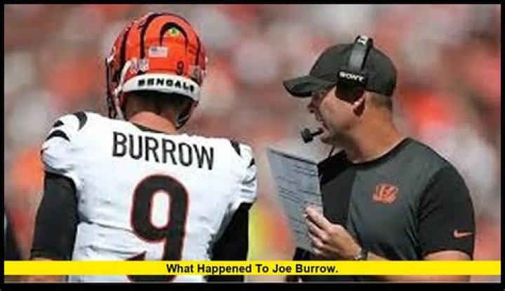 What Happened To Joe Burrow