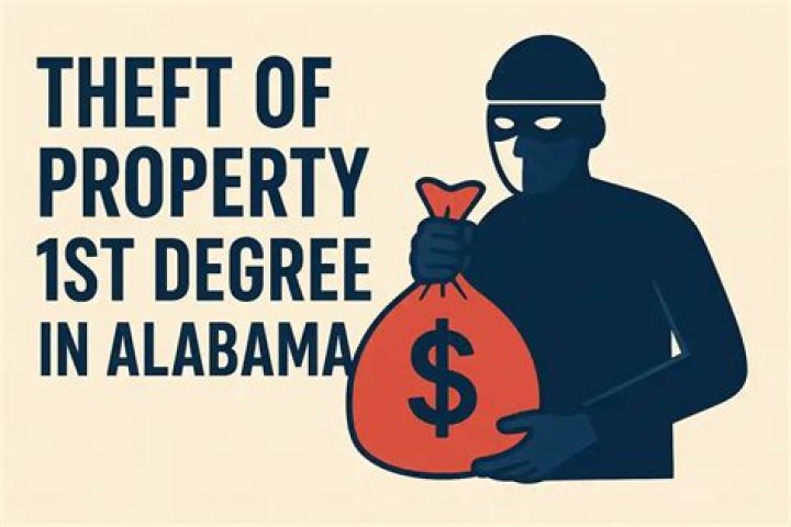 What is theft of property 1st degree Alabama? |