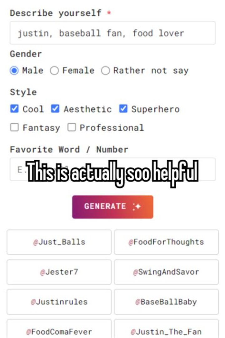 ZestW | Tumblr Username Generator